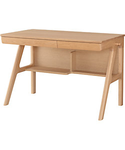 浜本工芸 楢（ナラ）無垢材 電話台 小物収納引き出し付き ハマモトコウ