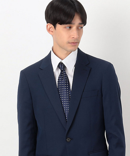 シルク100％】小紋 スクエア ネクタイ（4706NG15） | COMME