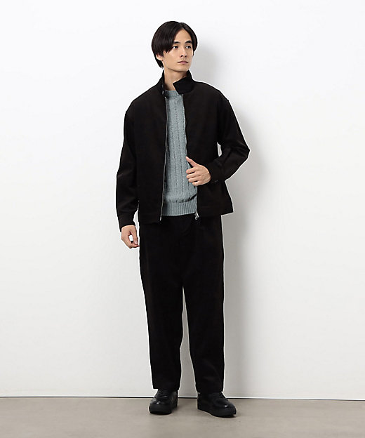 コーデュロイ ワンタック ワイド テーパードパンツ（4756PM25