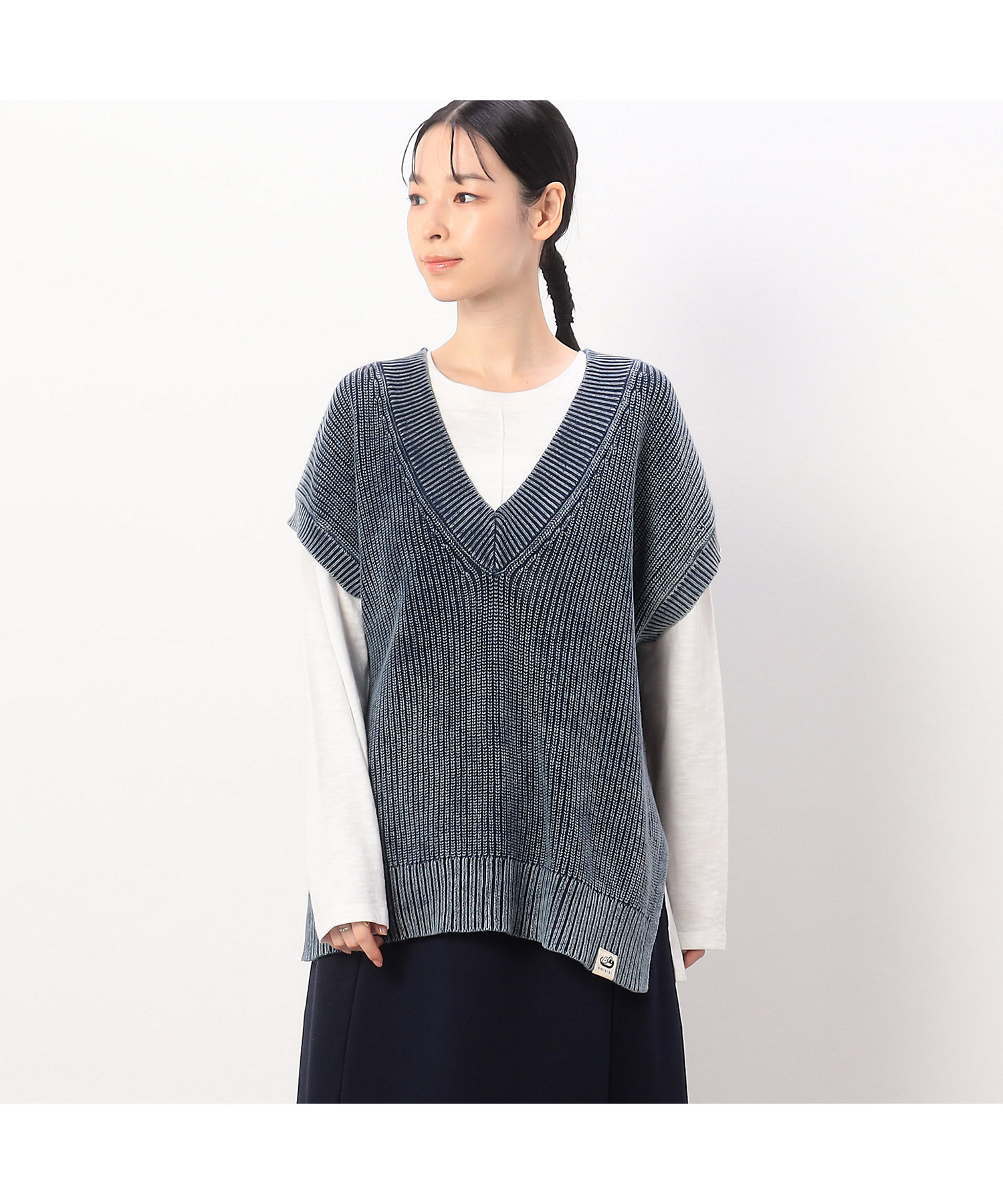 デニム ニットベスト（5277KG71） | COMME CA ISM (Women