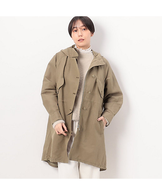 紙コットン モッズコート（7205ME01） | Gabardine K.T (Women