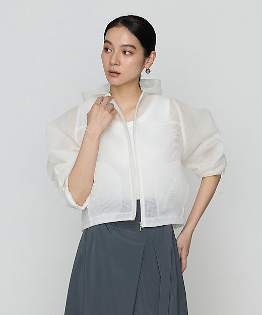 ラッセルメッシュダンボール シアーブルゾン（7205VK03