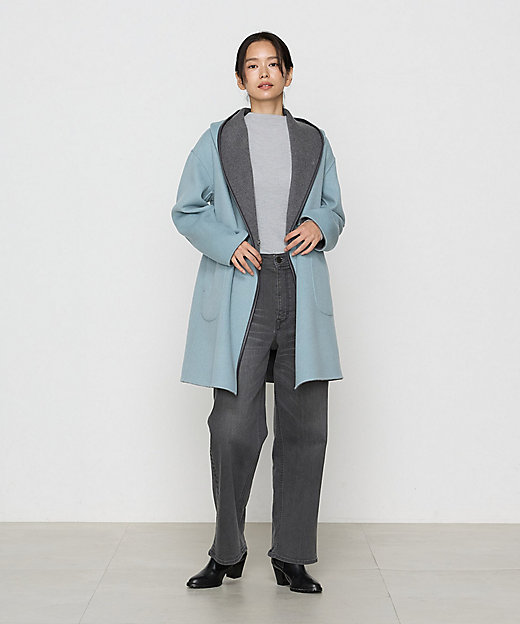 TALLサイズ 〕 ロイヤルジーロンビーバーダブルフェイス