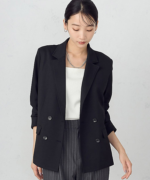 ポンチWブレスト テーラードジャケット ／ セットアップ対応