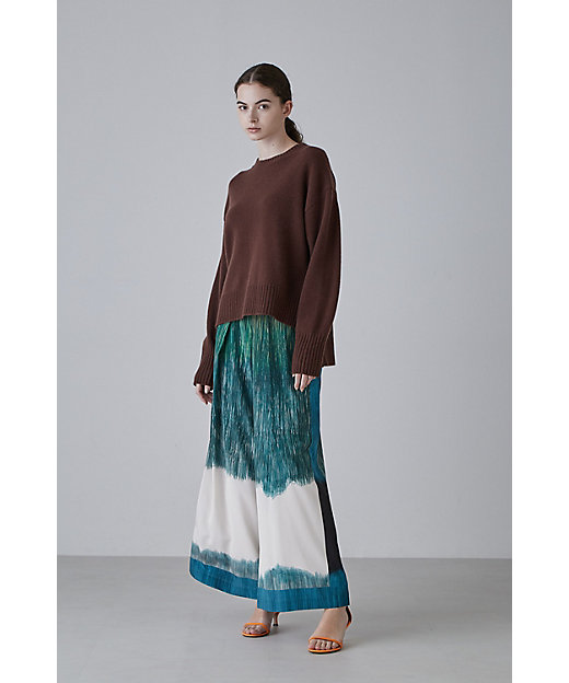 ハッチングプリントパンツ（5313230923） | ADORE (Women