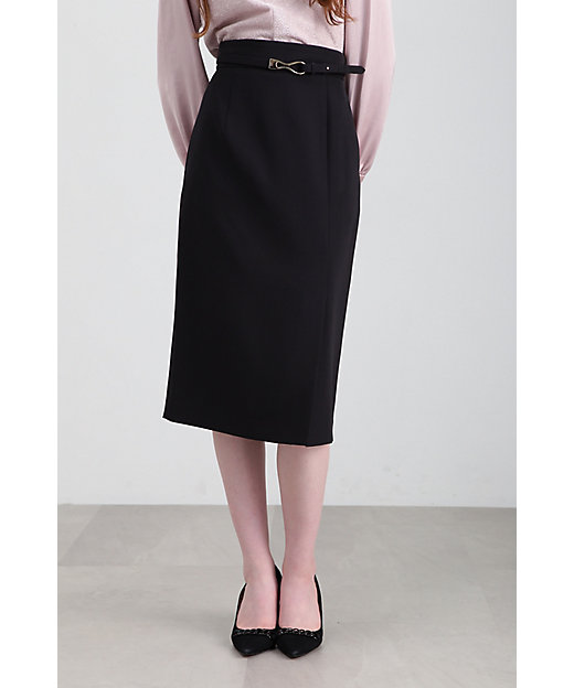 ◇［WEB限定サイズ］ ベルト付きタイトスカート