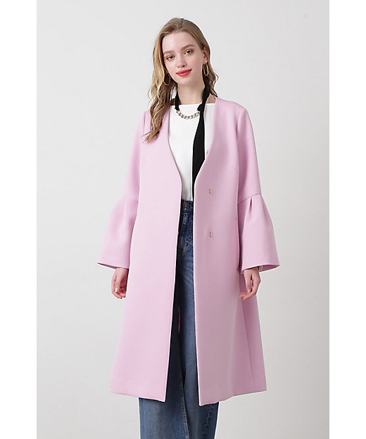 ◇三重織ツイルベルスリーブコート（0315151103