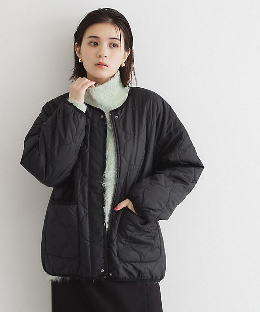 蓄熱保温】リバーシブルキルトブルゾン（2002343647） | THE