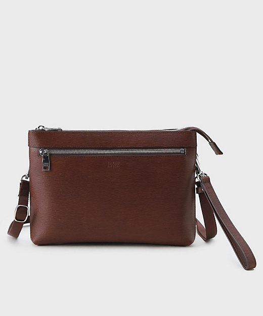 水シボレザー2WAYクラッチバッグ（2002463274） | TAKEO