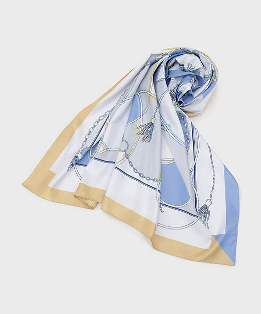 タッセル柄大判ストール（2002588477） | OPAQUE.CLIP