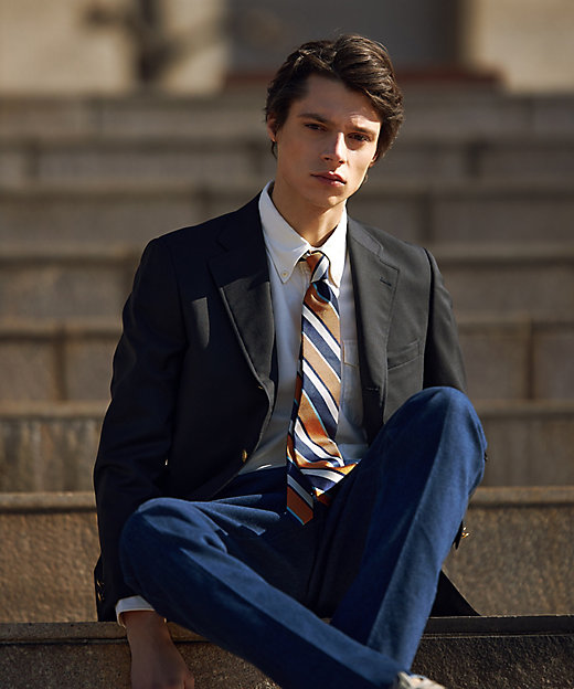 定番 ／ 不朽の名作】ペピンメリノトロピカル ブレザー ／ 金ボタン