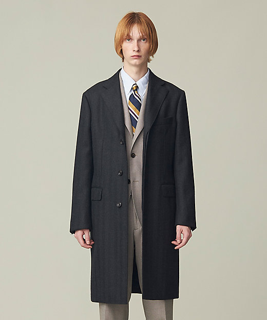 CUBA BEACHフランネル】チェスターコート