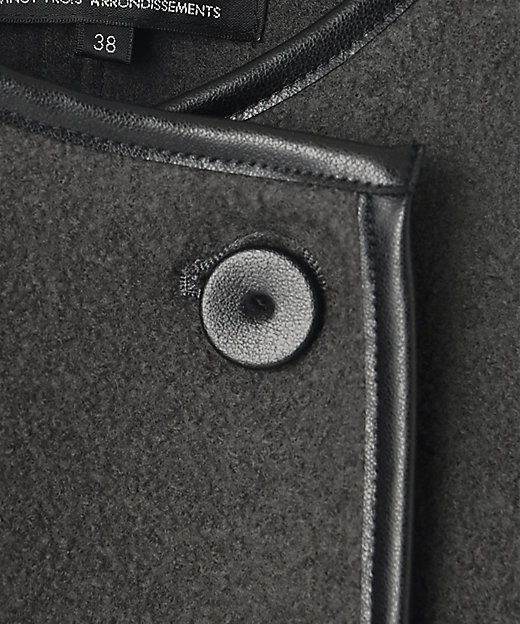 コンプレストパイル ノーカラー アウター（JKWOSW0432