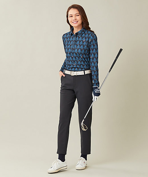 WOMEN】白夜ゴルフ柄 長袖シャツ（KKVLSW0404） | 23区