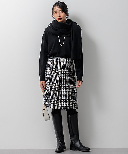 Oggi掲載】ファンシーツイード スカート（SKWOCW0520