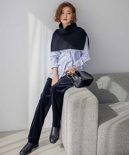 ウールカシミヤ ネックウォーマー（ZZ3DSW0550） | 23区