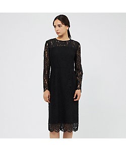 高級☆ドルチェ＆ガッバーナ レース ワンピース バラ ノースリーブ