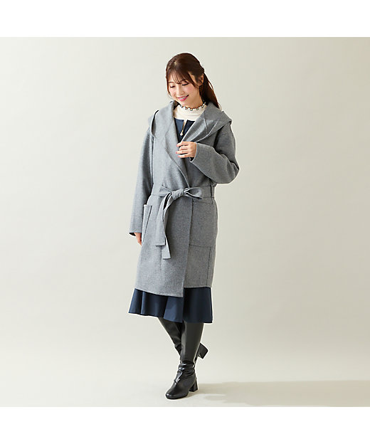 ダブルフェイスコート（51106504） | Rose Tiara (Women