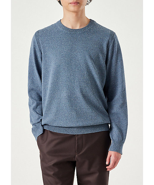 カラーネップ クルーネックニット（153452256Z） | Paul