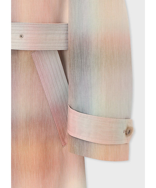 Smith Check” ダブル トレンチコート（153113444Z