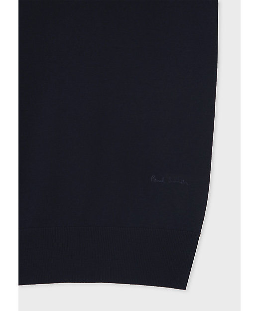 ハイゲージ Vネックニットベスト（253450563X） | Paul