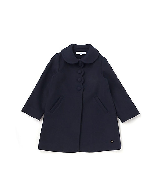 スカラップビーバーウールコート 172478032 | Tartine et