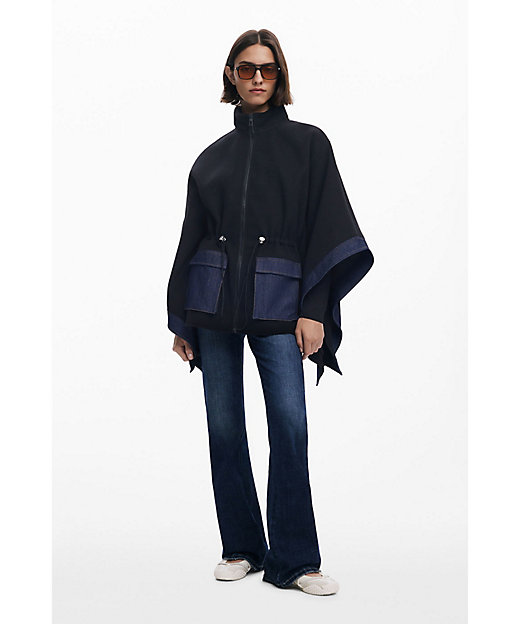 デニムポンチョ 25WAIA15 | Desigual (Women)/デシグアル