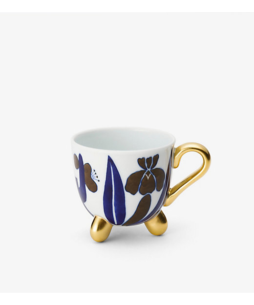 光琳風染付 三ツ足マグカップ | 深川製磁/フカガワセイジ | 三越伊勢丹