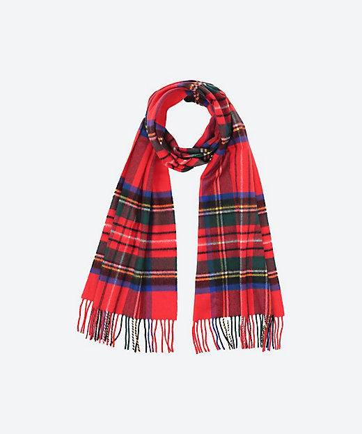 35幅チェックマフラー WA57 TARTAN | Johnstons of Elgin