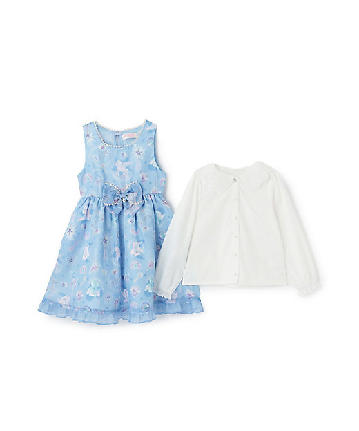 マジカル柄ワンピース＆ブラウスセット 6054308 | mezzo piano