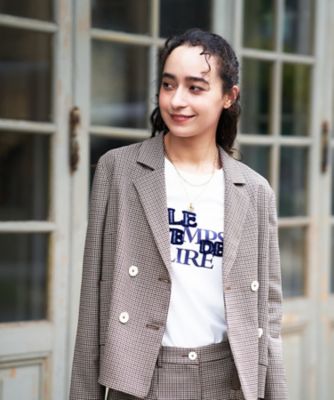 春まで使える】千鳥格子ジャケット【セットアップ】 | CARA O CRUZ