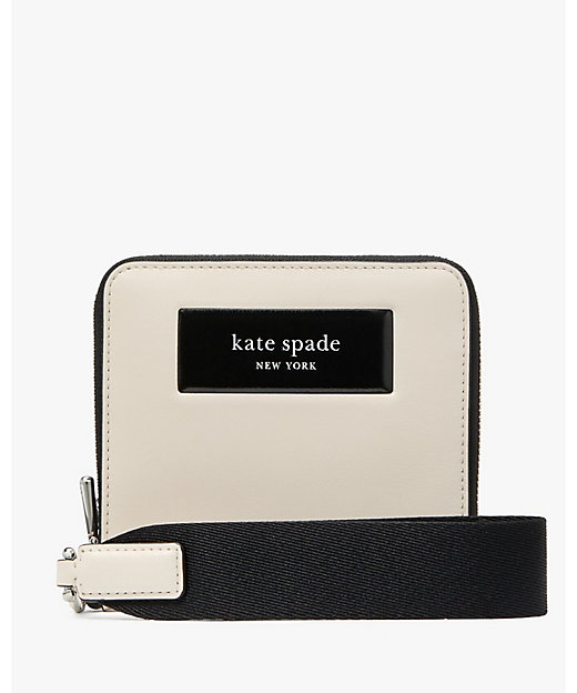 ラベル スモール コンパクト ウェブド リスレット | KATE SPADE NEW