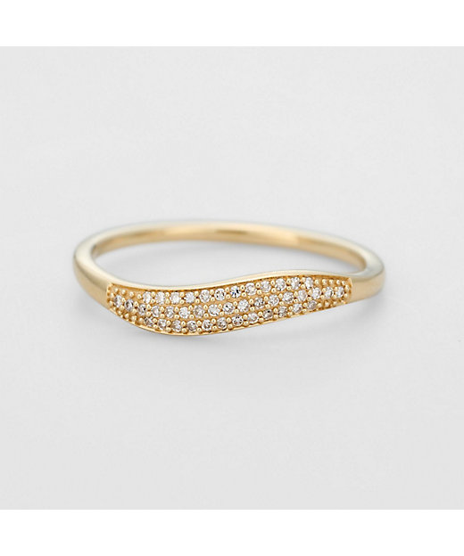 三越宝石サロンバングルK18 ダイヤモンド