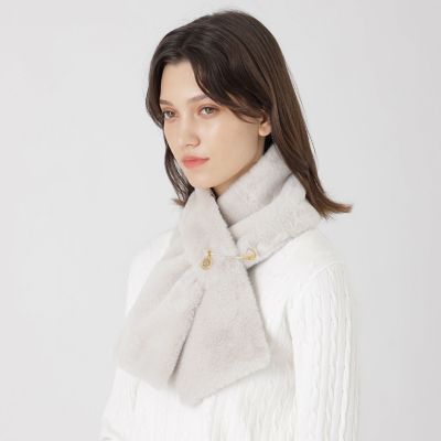 フェイクファーティペット | BLUE LABEL CRESTBRIDGE (Women)/ブルー