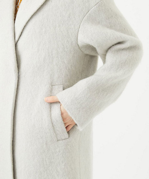 シャギーロングコート | GEORGES RECH (Women/小さいサイズ