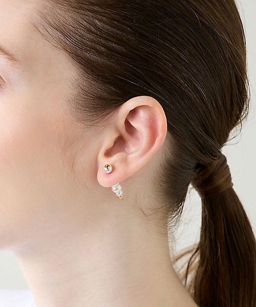 BACK SPEAR PUNCTURE パールピアス ※シングル