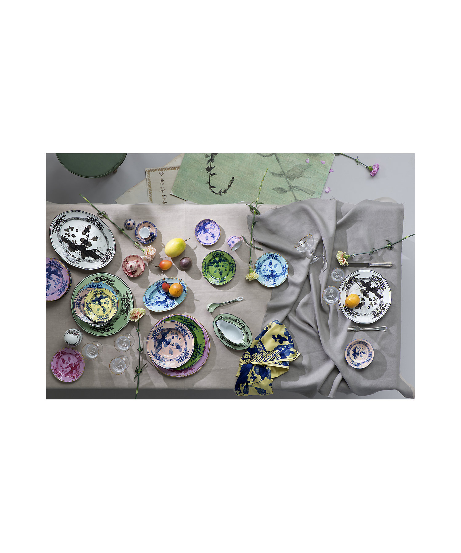 オリエンテイタリアーノ アルブス ティーカップ＆ソーサー