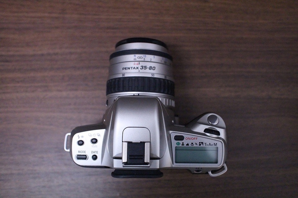 ジャンク PENTAX ペンタックス フィルムカメラ 本体 レンズ付き ミニ