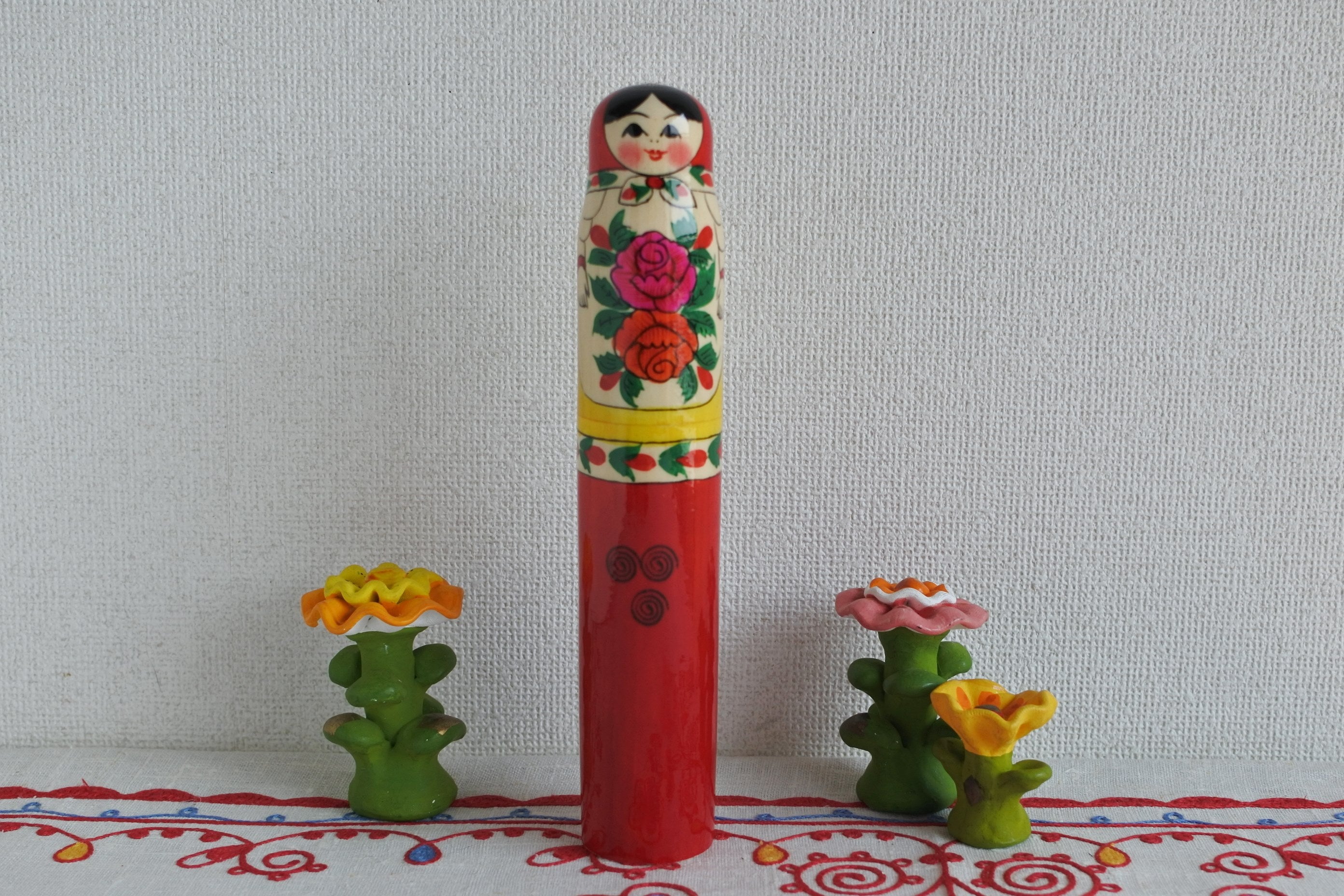 その他のロシア雑貨 ロシア民芸品 スパイスセット 起き上がりこぼし