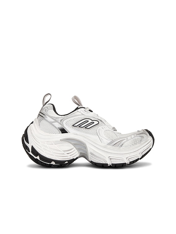 Balenciaga 10XL Sneaker in White, Black, & Grey | FWRD