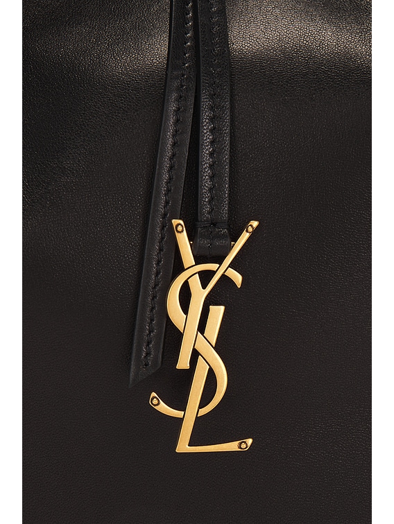Saint Laurent Paris VII Pochon Bag in Nero | FWRD