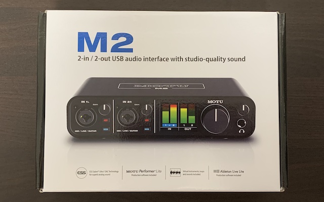 美品】MOTU M2 オーディオインターフェイス MOTU M2 (USB-Cオーディオ