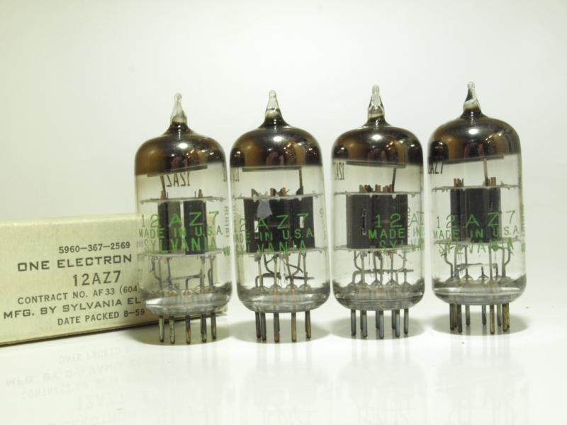 カメラのいわもと：真空管 12AT7、12AZ7、ECC81、同等管、類似管商品