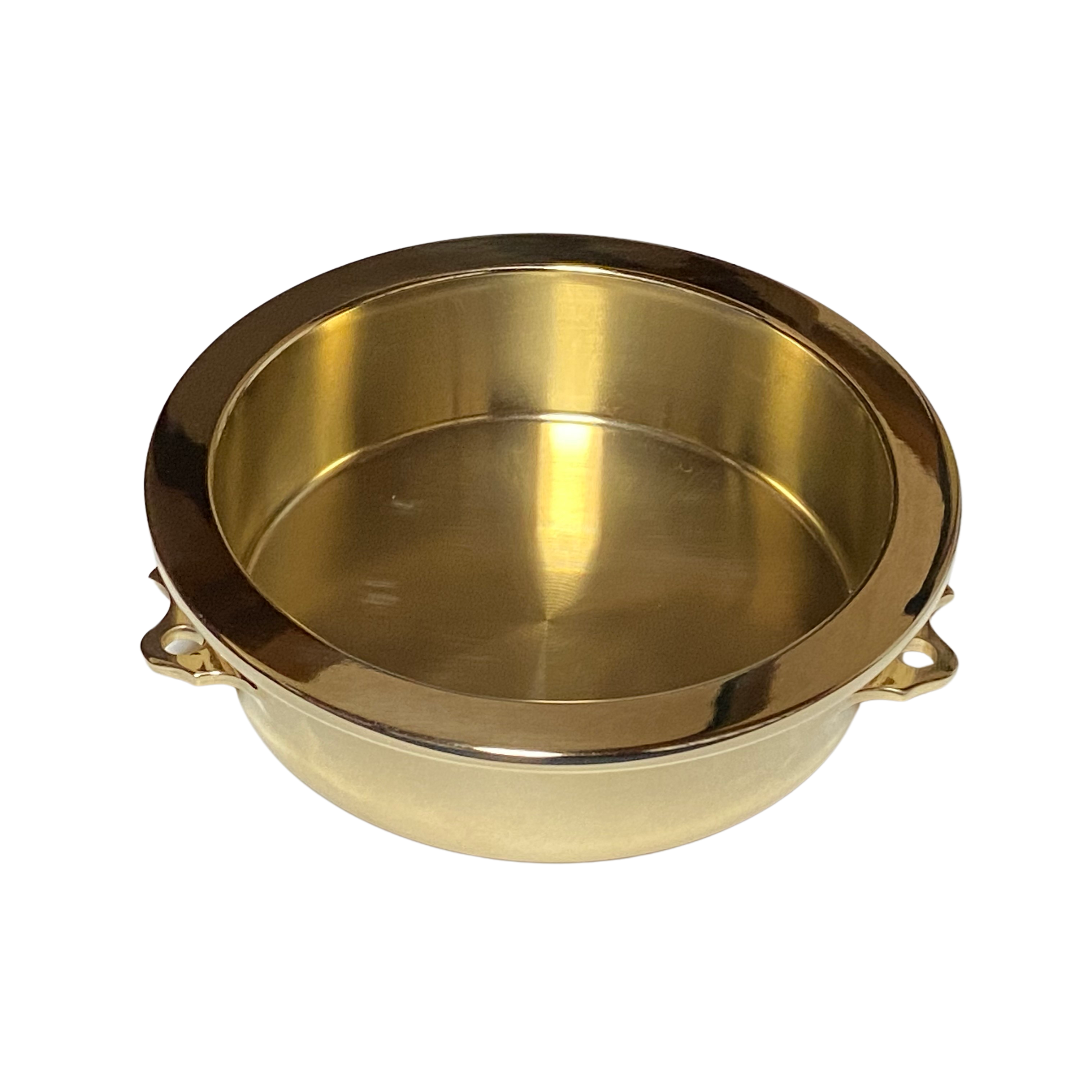 真鍮製 チャンチキ 鉦 かね ペア 神輿 囃子用 和楽器 直径12.2cm 真鍮