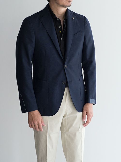 LARDINI ラルディーニ ジャケット NAVY | ITAL STYLE WEAR
