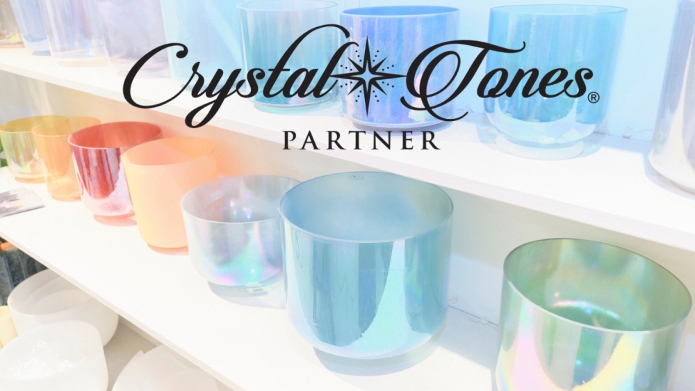 限定価格！CrystalTones社製クリスタルボウル5インチ絶対音A0聖なる母