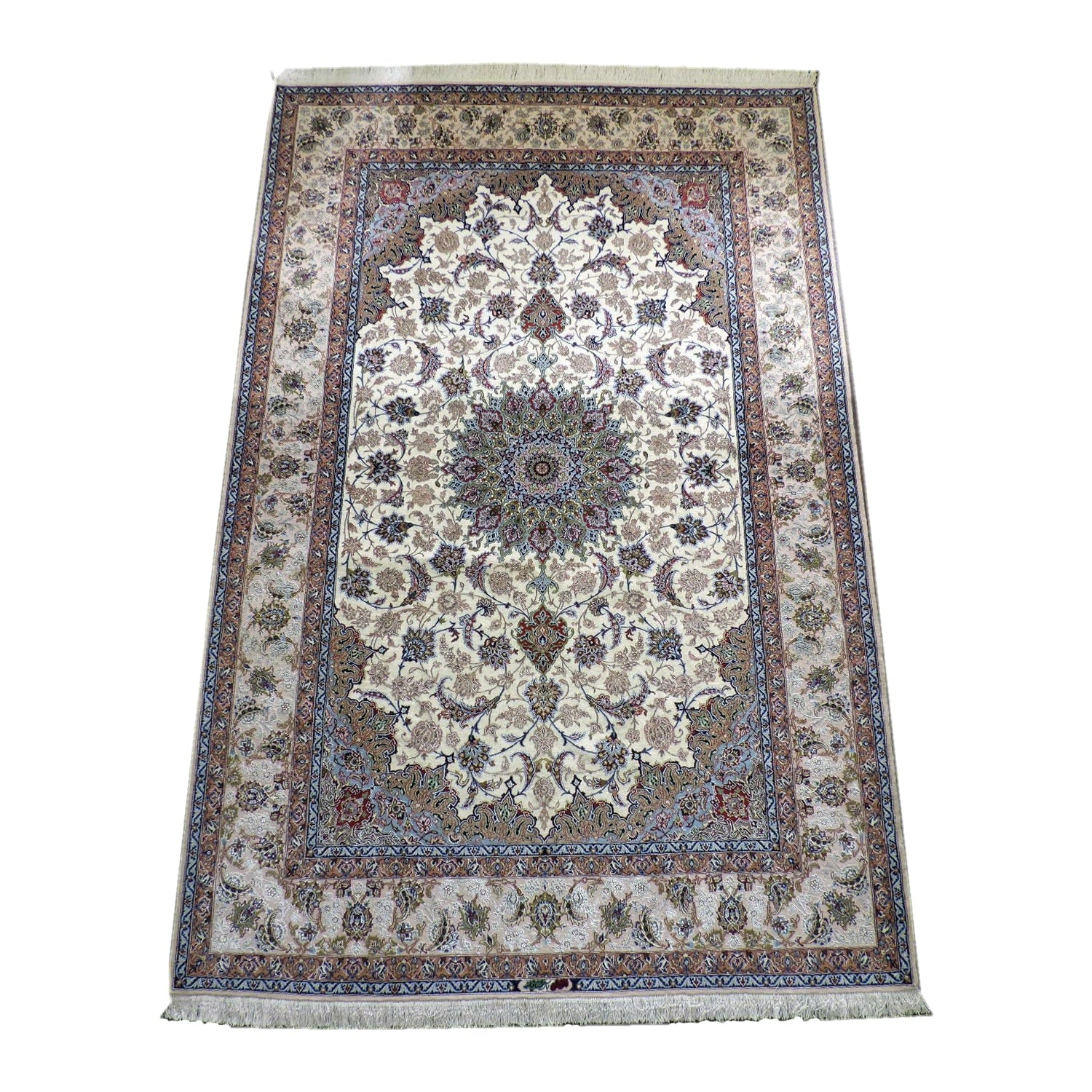 ヨーセイゲン】ペルシャ絨毯 ギャッベ 座布団 手織り イラン(52