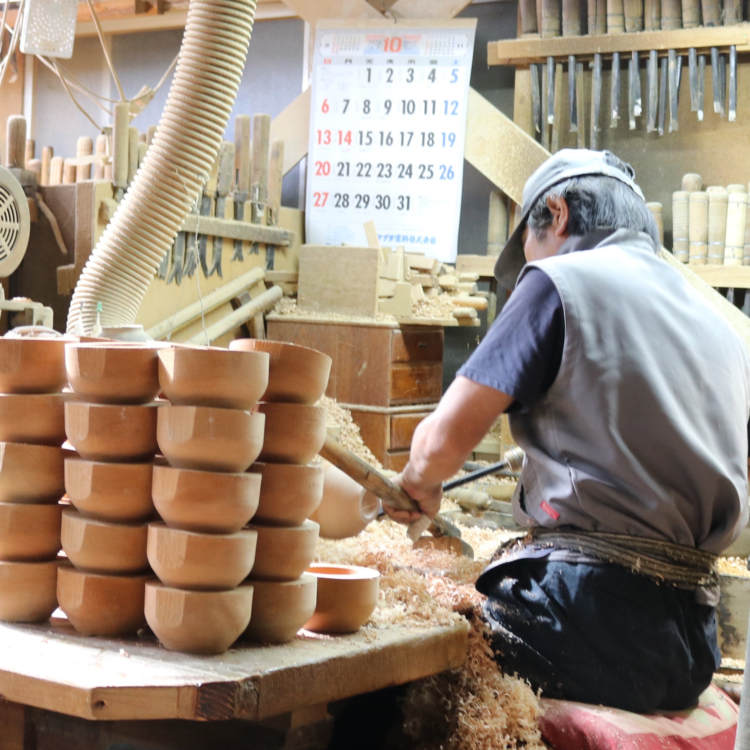 小田原漆器 お椀 | めいぼく椀 中 | 漆 さくら | 薗部産業