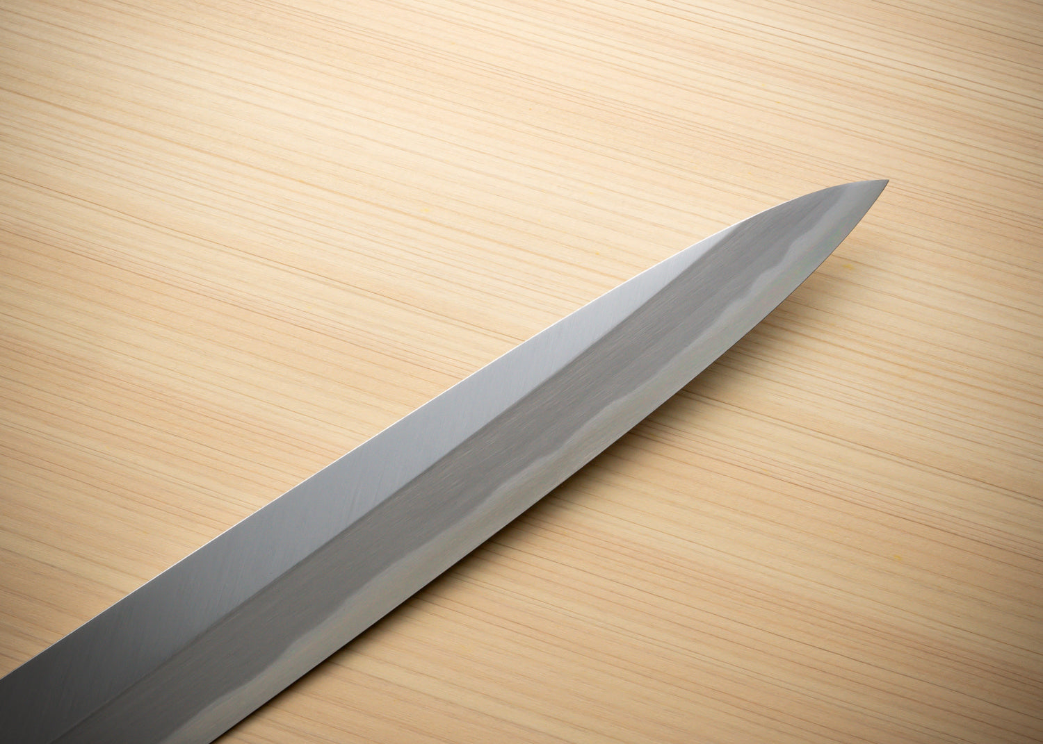 包丁の堺徳｜青霞柳刃包丁 堺打刃物 青二鋼 一位八角柄