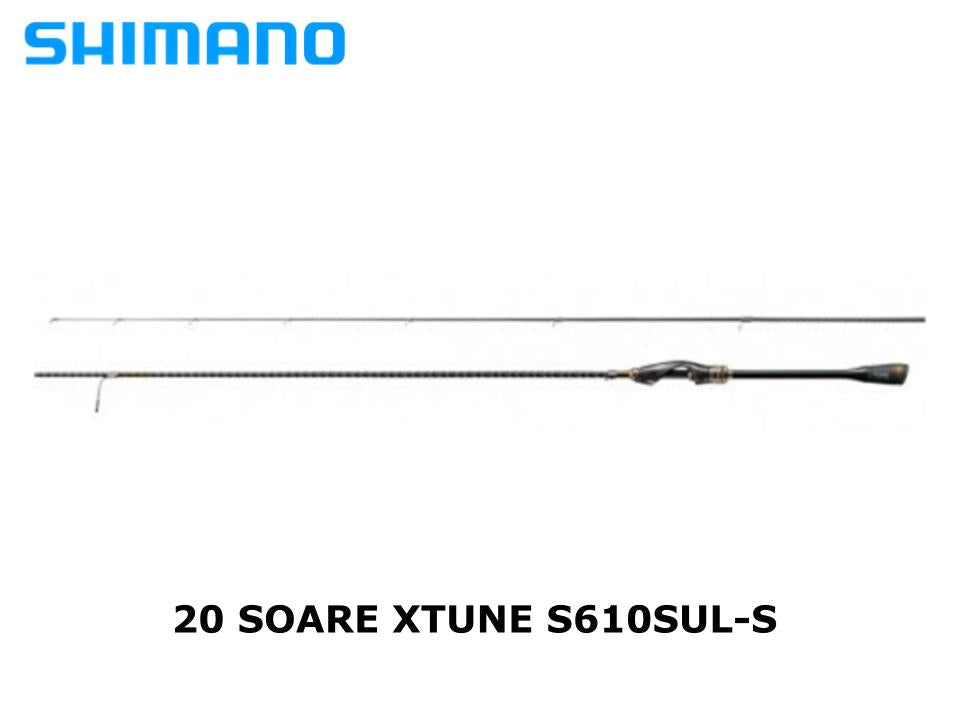 Shimano 20 Soare Xtune S610SUL-S – JDM TACKLE HEAVEN
